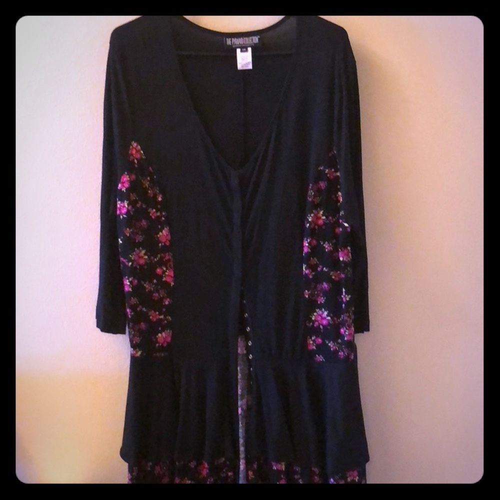 Black Floral Dress